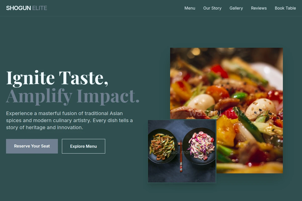 Spice Asian Fusion Food