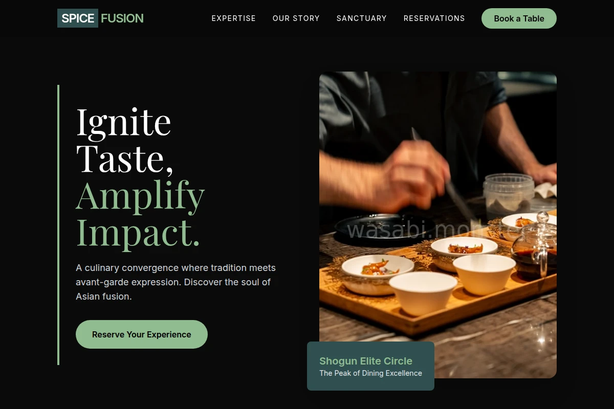 Spice Asian Fusion Food