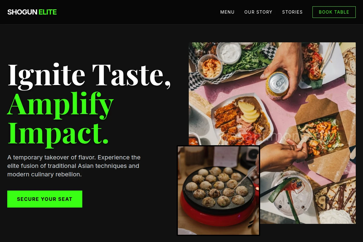 PopUp Asian Fusion Food