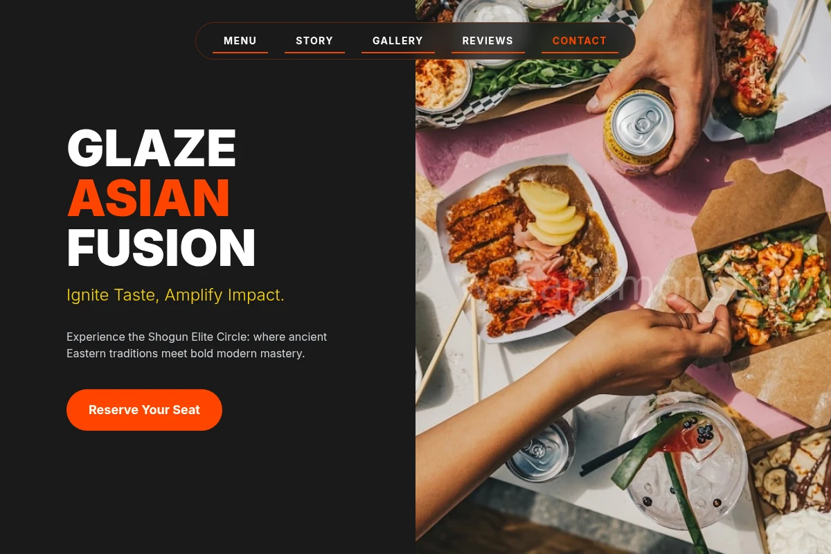 Glaze Asian Fusion Food