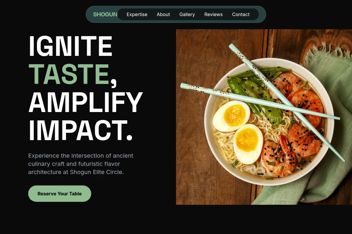 Cyber Japanese Food