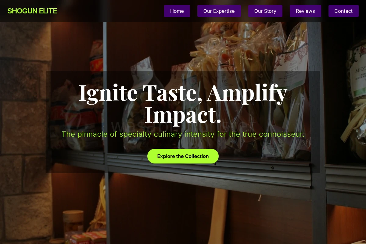 Wasabi Specialty Food